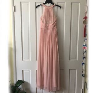 Cindy Collection USA - Chiffon Halter Neck Gown